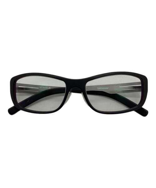 ic!Berlin（アイシーベルリン）ic!Berlin (アイシーベルリン) 眼鏡 ブラック×シルバー サイズ:54□18-150の古着・服飾アイテム