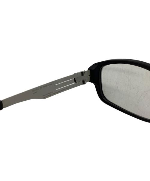 ic!Berlin（アイシーベルリン）ic!Berlin (アイシーベルリン) 眼鏡 ブラック×シルバー サイズ:54□18-150の古着・服飾アイテム