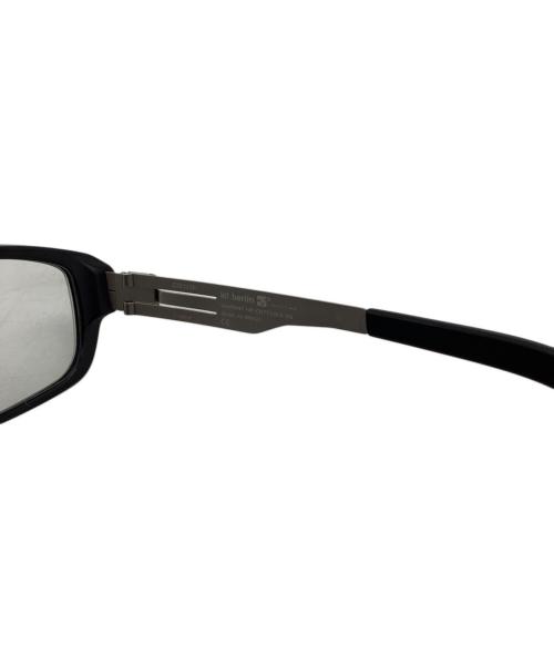 ic!Berlin（アイシーベルリン）ic!Berlin (アイシーベルリン) 眼鏡 ブラック×シルバー サイズ:54□18-150の古着・服飾アイテム