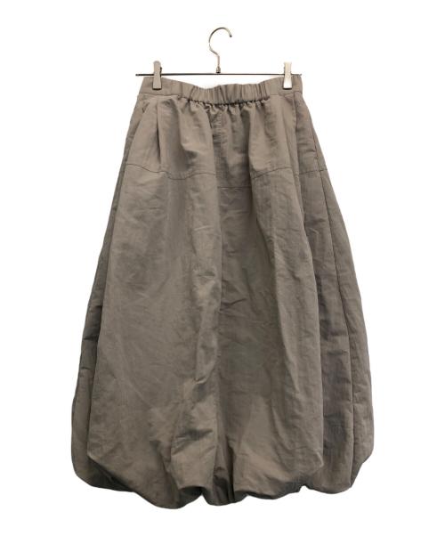 tageechita（タジチタ）tageechita (tageechita) ナローボリュームシルエットスカート グレー サイズ:L 未使用品の古着・服飾アイテム