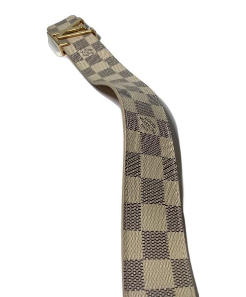 LOUIS VUITTON（ルイ ヴィトン）LOUIS VUITTON (ルイ ヴィトン) ベルト　ダミエ・アズール　M9609　サンチュールの古着・服飾アイテム