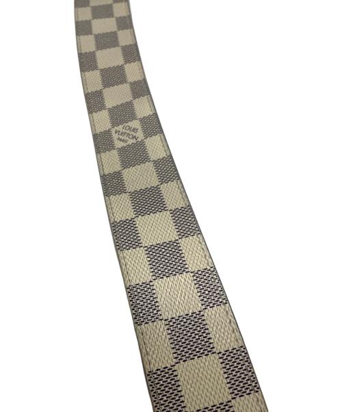 LOUIS VUITTON（ルイ ヴィトン）LOUIS VUITTON (ルイ ヴィトン) ベルト　ダミエ・アズール　M9609　サンチュールの古着・服飾アイテム