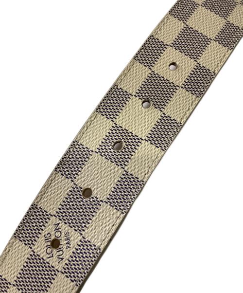 LOUIS VUITTON（ルイ ヴィトン）LOUIS VUITTON (ルイ ヴィトン) ベルト　ダミエ・アズール　M9609　サンチュールの古着・服飾アイテム