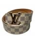 LOUIS VUITTON（ルイ ヴィトン）の古着「ベルト　ダミエ・アズール　M9609　サンチュール」
