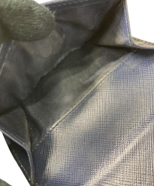 Salvatore Ferragamo（サルヴァトーレ フェラガモ）Salvatore Ferragamo (サルヴァトーレ フェラガモ) コンパクトウォレット ネイビーの古着・服飾アイテム