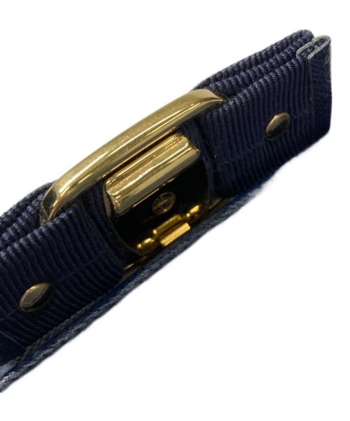 Salvatore Ferragamo（サルヴァトーレ フェラガモ）Salvatore Ferragamo (サルヴァトーレ フェラガモ) コンパクトウォレット ネイビーの古着・服飾アイテム