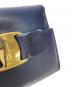 中古・古着 Salvatore Ferragamo (サルヴァトーレ フェラガモ) コンパクトウォレット ネイビー：5000円