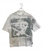 OFFWHITEオフホワイト）の古着「半袖Tシャツ」｜ホワイト×グレー