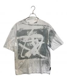 OFFWHITE（オフホワイト）の古着「半袖Tシャツ」｜ホワイト×グレー