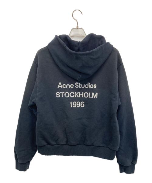Acne studios（アクネ ストゥディオス）Acne studios (アクネ ストゥディオス) プルオーバーパーカー ブラック サイズ:XSの古着・服飾アイテム