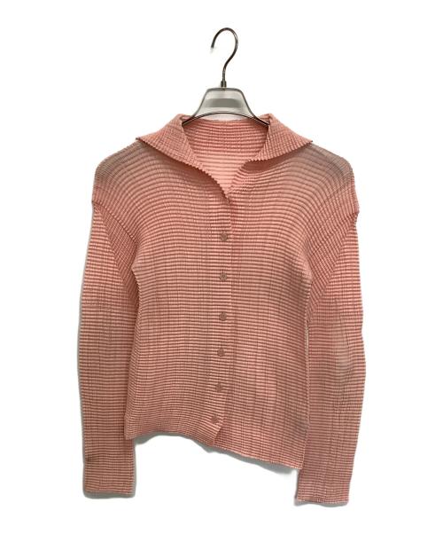ISSEY MIYAKE（イッセイミヤケ）ISSEY MIYAKE (イッセイミヤケ) 長袖シャツ ピンク サイズ:Ｍの古着・服飾アイテム
