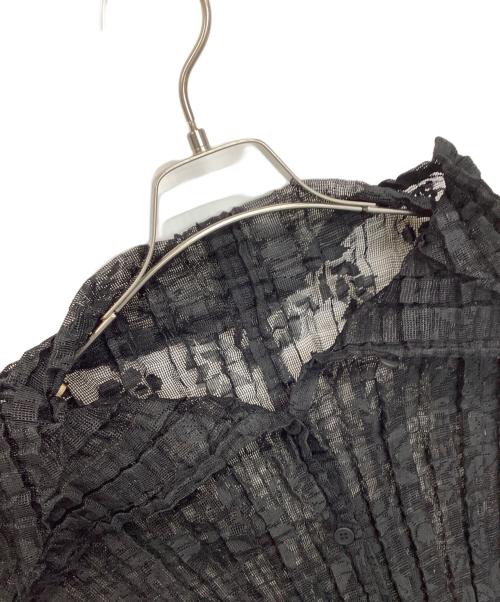 ISSEY MIYAKE（イッセイミヤケ）ISSEY MIYAKE (イッセイミヤケ) 長袖シャツ ブラック サイズ:FREEの古着・服飾アイテム