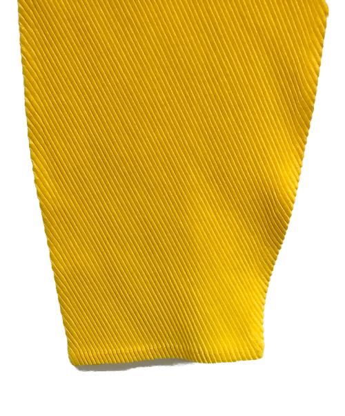 PLEATS PLEASE（プリーツプリーズ）PLEATS PLEASE (プリーツプリーズ) カーディガン イエロー サイズ:Lの古着・服飾アイテム