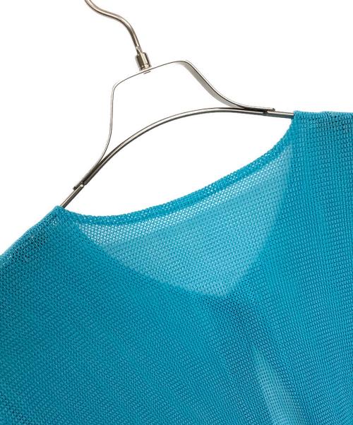 PLEATS PLEASE（プリーツプリーズ）PLEATS PLEASE (プリーツプリーズ) カーディガン スカイブルー サイズ:Ｌの古着・服飾アイテム