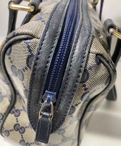 GUCCI（グッチ）GUCCI (グッチ) ミニボストンバッグ ベージュの古着・服飾アイテム