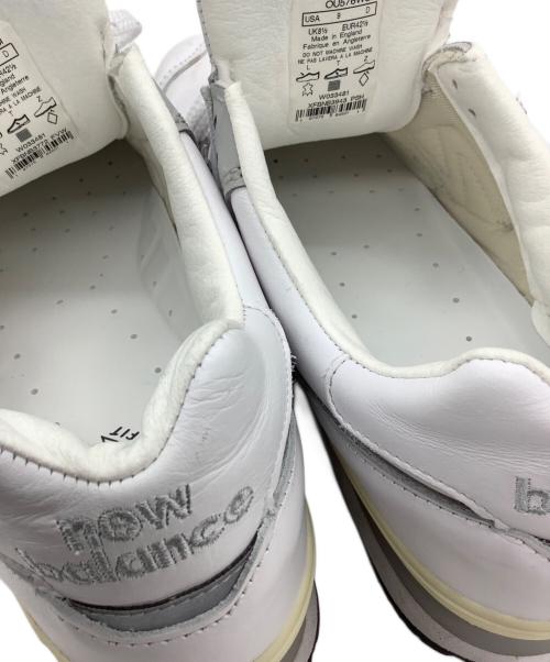 NEW BALANCE（ニューバランス）NEW BALANCE (ニューバランス) スニーカー ホワイト サイズ:SIZE　UK8 1/2の古着・服飾アイテム