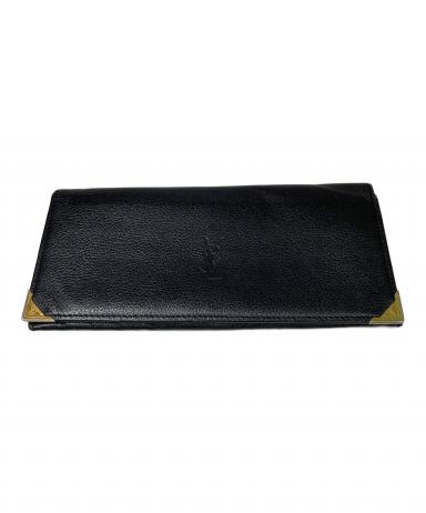 新品未使用❣️SAINT LAURENT ブラック 長財布 中古・古着通販】Yves Saint Laurent (イヴサンローラン) 長財布