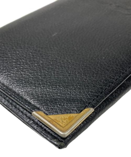 Yves Saint Laurent（イヴサンローラン）Yves Saint Laurent (イヴサンローラン) 長財布 ブラックの古着・服飾アイテム