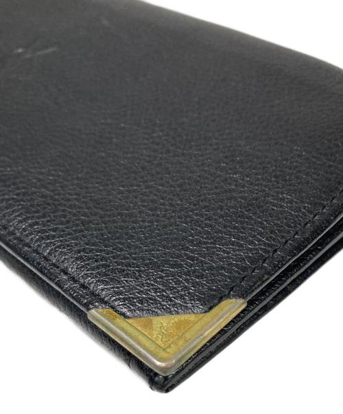 Yves Saint Laurent（イヴサンローラン）Yves Saint Laurent (イヴサンローラン) 長財布 ブラックの古着・服飾アイテム