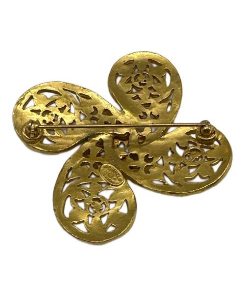 CHANEL（シャネル）CHANEL (シャネル) ブローチ ゴールドの古着・服飾アイテム