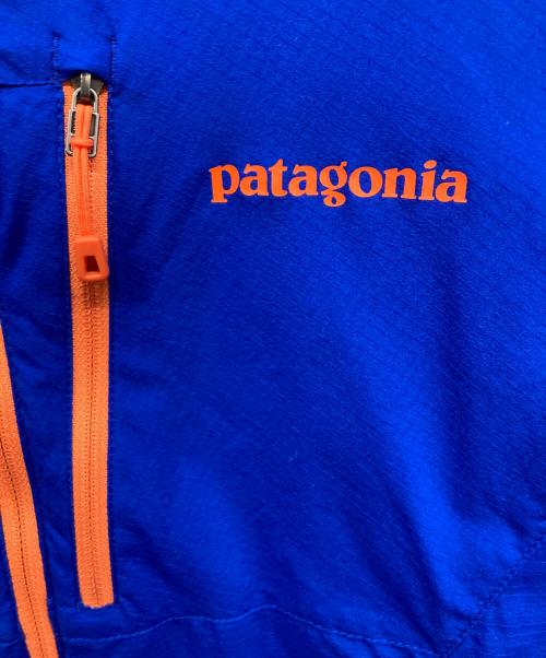 Patagonia（パタゴニア）Patagonia (パタゴニア) Nano Air Light Hoody ブルー×オレンジ サイズ:SIZE Mの古着・服飾アイテム