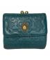 ANNA SUI（アナスイ）の古着「2つ折りがま口財布」｜グリーン×ゴールド