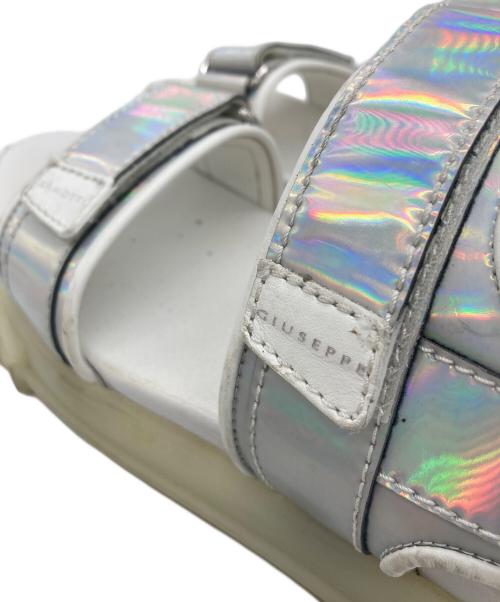 GIUSEPPE ZANOTTI（ジュゼッペザノッティ）GIUSEPPE ZANOTTI (ジュゼッペザノッティ) サンダル ホワイト サイズ:23.5の古着・服飾アイテム