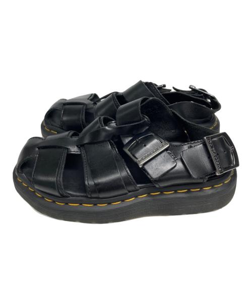 Dr.Martens（ドクターマーチン）Dr.Martens (ドクターマーチン) グルカサンダル ブラック サイズ:24の古着・服飾アイテム