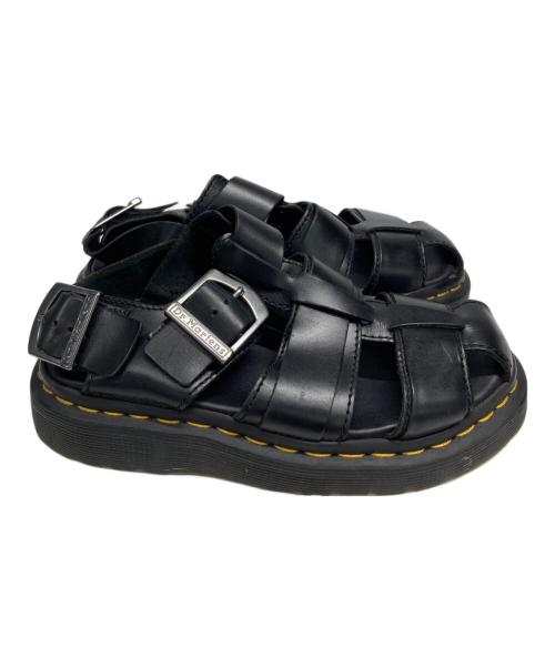 Dr.Martens（ドクターマーチン）Dr.Martens (ドクターマーチン) グルカサンダル ブラック サイズ:24の古着・服飾アイテム