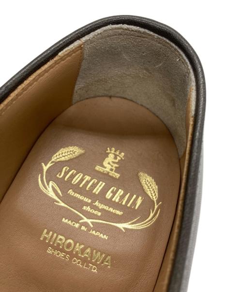 SCOTCH GRAIN（スコッチグレイン）SCOTCH GRAIN (スコッチグレイン) ビジネスシューズ グレー サイズ:26の古着・服飾アイテム