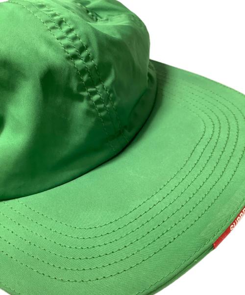 SUPREME（シュプリーム）Supreme (シュプリーム) ナイロンキャップ グリーンの古着・服飾アイテム