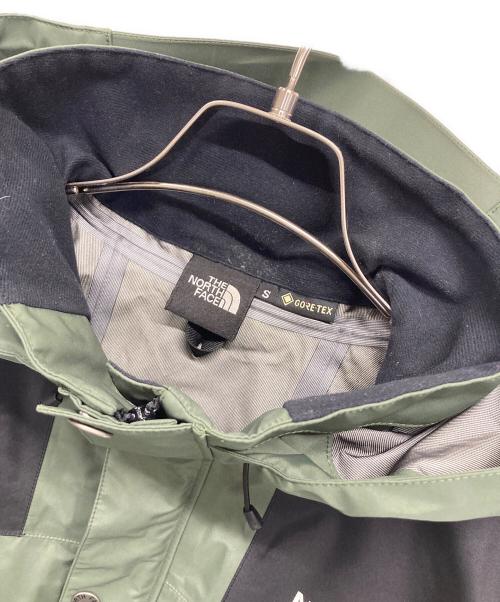 THE NORTH FACE（ザ ノース フェイス）THE NORTH FACE (ザ ノース フェイス) レインテックジャケット　	NP11914 グリーン×ブラック サイズ:Sの古着・服飾アイテム