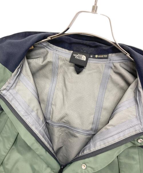 THE NORTH FACE（ザ ノース フェイス）THE NORTH FACE (ザ ノース フェイス) レインテックジャケット　	NP11914 グリーン×ブラック サイズ:Sの古着・服飾アイテム