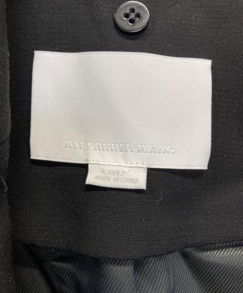 ALEXANDER WANG（アレキサンダー・ワン）ALEXANDER WANG (アレキサンダーワン) テーラードジャケット ブラック サイズ:2の古着・服飾アイテム