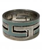 HERMESエルメス）の古着「リング」｜シルバー×スカイブルー