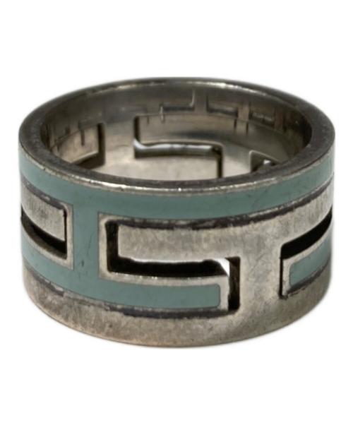 HERMES（エルメス）HERMES (エルメス) リング シルバー×スカイブルー サイズ:16号の古着・服飾アイテム