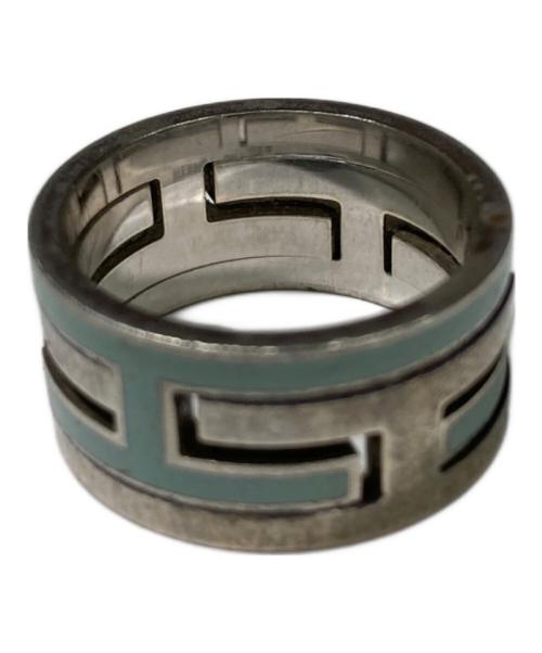 HERMES（エルメス）HERMES (エルメス) リング シルバー×スカイブルー サイズ:16号の古着・服飾アイテム