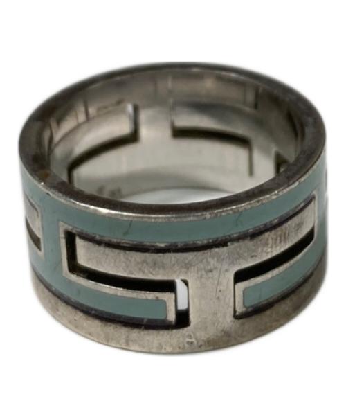 HERMES（エルメス）HERMES (エルメス) リング シルバー×スカイブルー サイズ:16号の古着・服飾アイテム