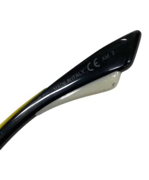 Christian Dior（クリスチャン ディオール）Christian Dior (クリスチャン ディオール) サングラス ブラック×イエロー×ピンクの古着・服飾アイテム