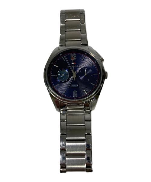 TOMY HILFGER（トミーヒルフィガー）TOMY HILFGER (トミーヒルフィガー) 腕時計 ネイビーの古着・服飾アイテム