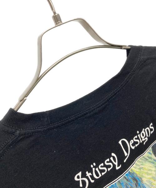 stussy（ステューシー）stussy (ステューシー) 半袖カットソー ブラック サイズ:Lの古着・服飾アイテム