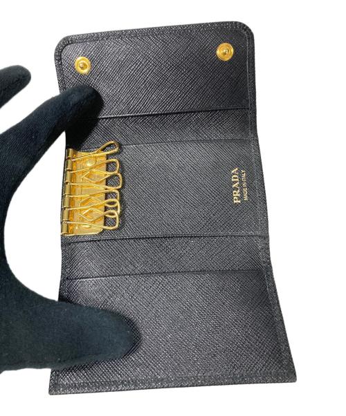 PRADA（プラダ）PRADA (プラダ) キーケース ブラックの古着・服飾アイテム