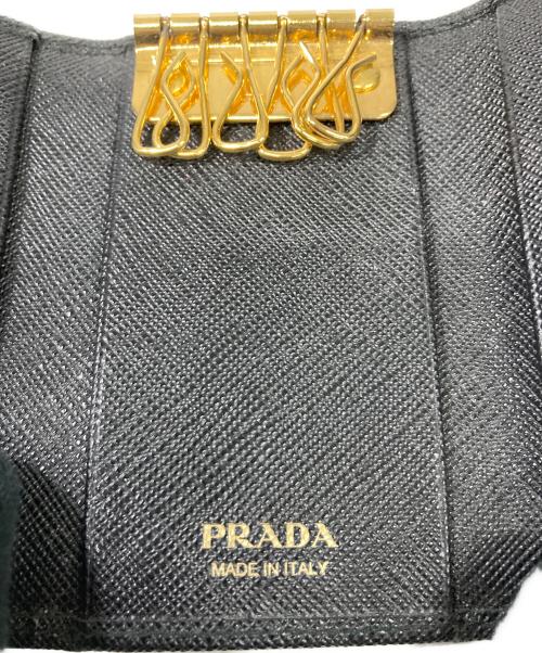 PRADA（プラダ）PRADA (プラダ) キーケース ブラックの古着・服飾アイテム