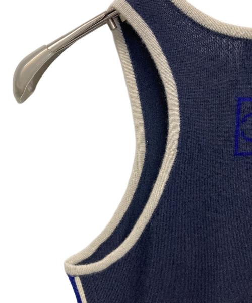 CHANEL SPORTS（シャネル スポーツ）CHANEL SPORTS (シャネル スポーツ) ノースリーブワンピース ネイビー サイズ:36の古着・服飾アイテム