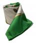 HERMES（エルメス）の古着「シルクスカーフ」｜グリーン×ホワイト