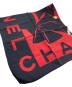 CHANEL (シャネル) シルクスカーフ ブラック×レッド：15000円