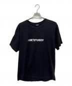 stussyステューシー）の古着「半袖Tシャツ」｜ブラック