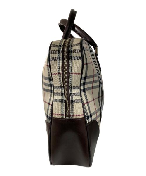 BURBERRY（バーバリー）BURBERRY (バーバリー) ビジネスバッグ ブラウン×ベージュの古着・服飾アイテム