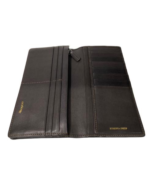 SONNE（ゾンネ）SONNE (ゾンネ) 長財布 ダークブラウンの古着・服飾アイテム