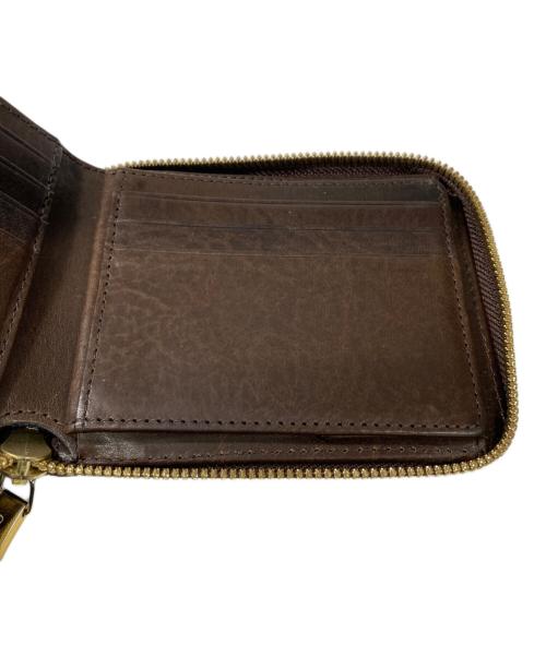 CIMABUE（チマブエ）CIMABUE (チマブエ) 2つ折り財布 ブラウンの古着・服飾アイテム